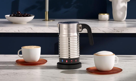 Easy Matcha Latte With A Nespresso Milk Frother Jug