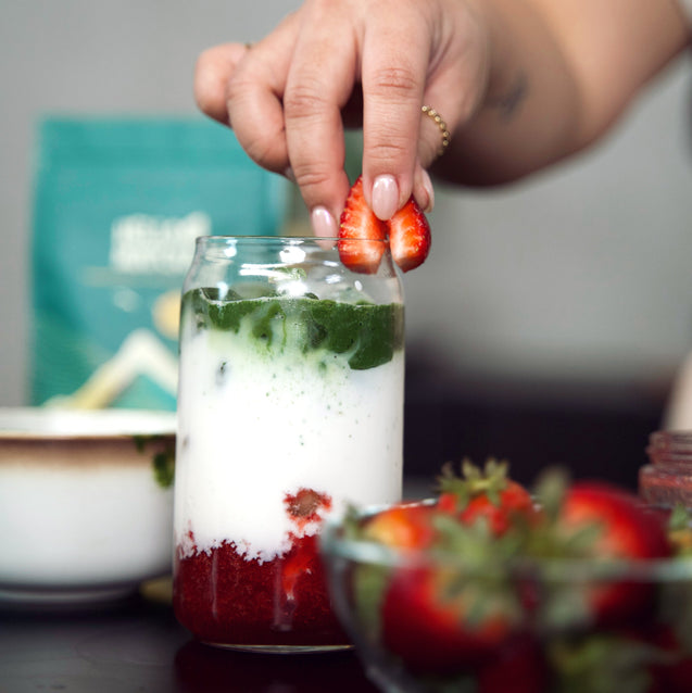 Strawberry Matcha