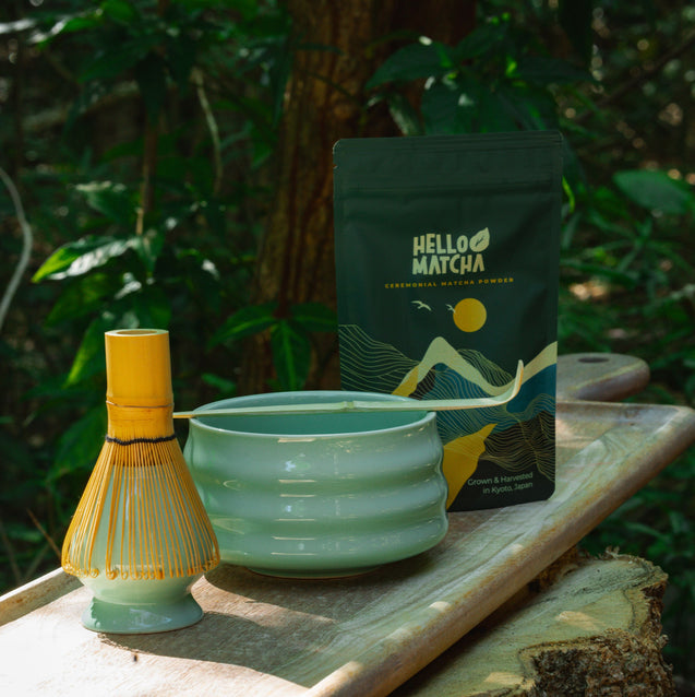 Matcha Set (4 Piece) - Jade Green