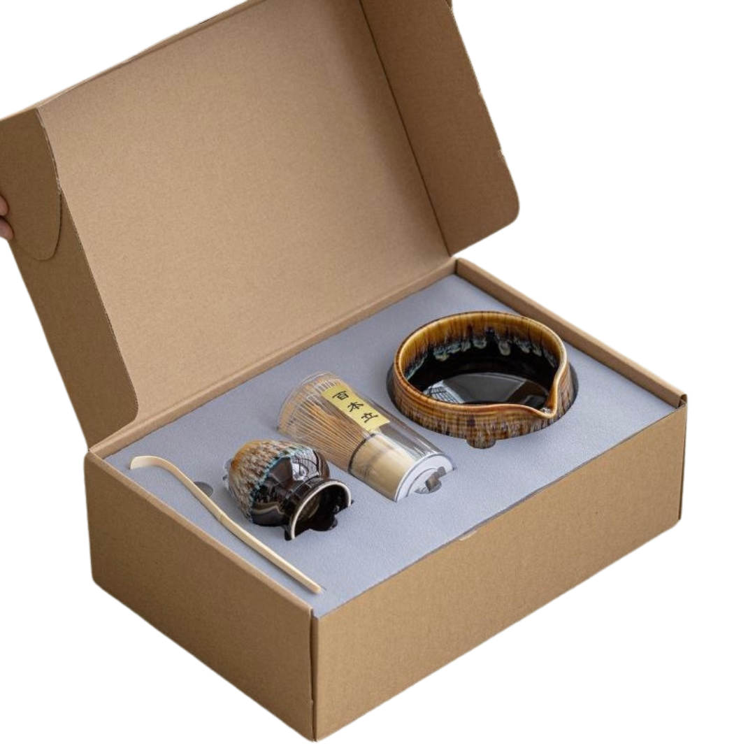 Matcha Set (4 Piece) - Amber