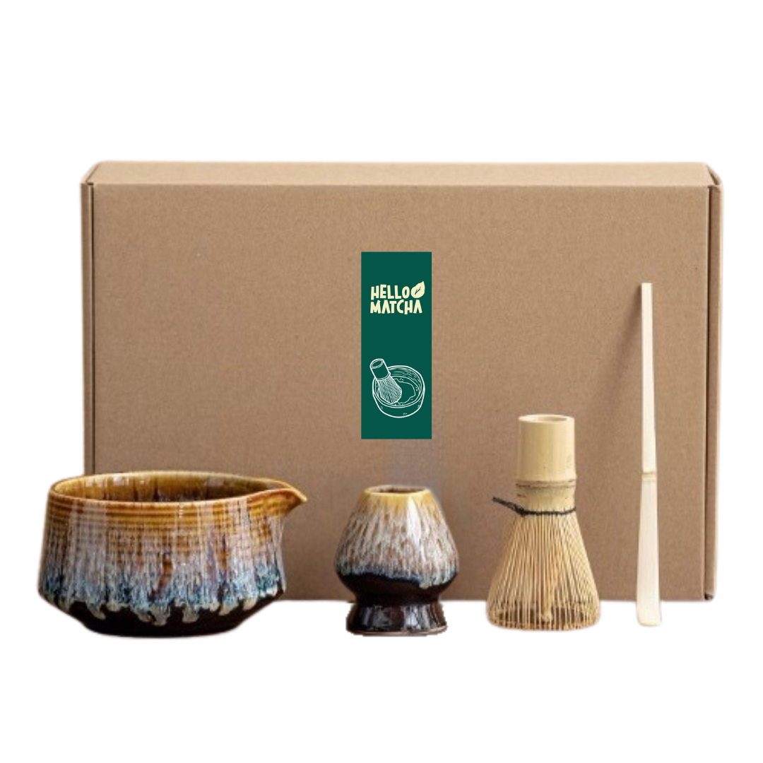 Matcha Set (4 Piece) - Amber