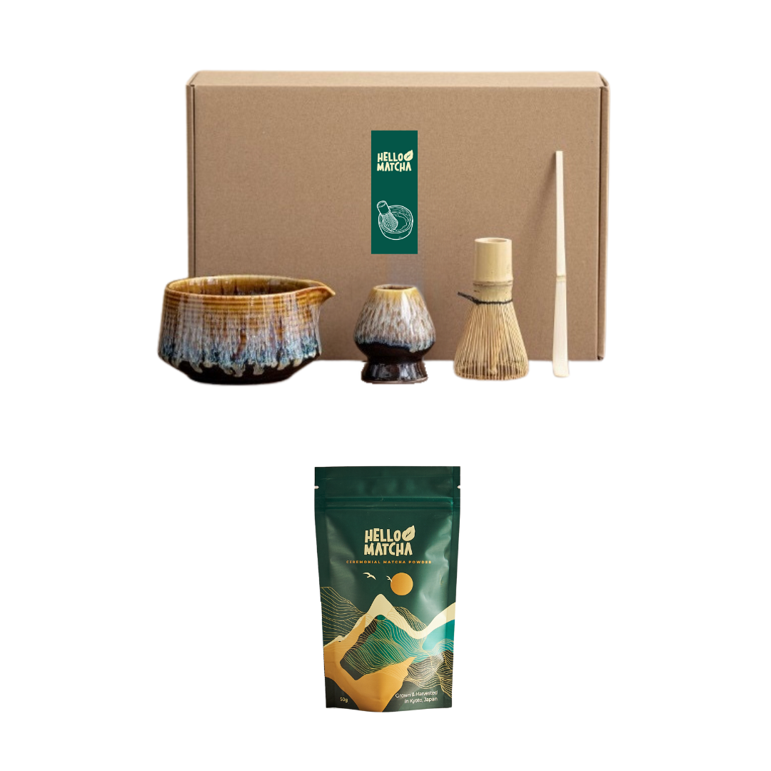 Matcha Set (4 Piece) - Amber