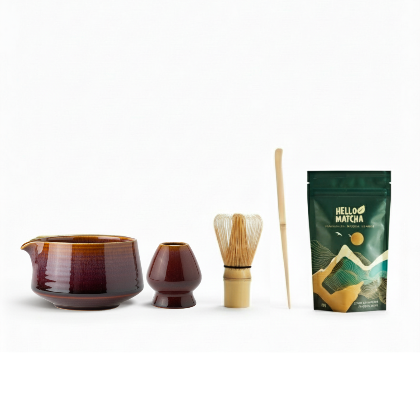 Matcha Set (5 Piece) - Amber