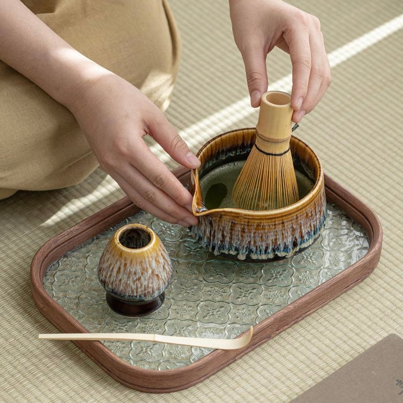 Matcha Set (4 Piece) - Amber