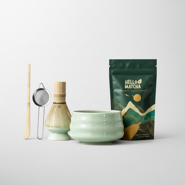 Jade Green Matcha Set