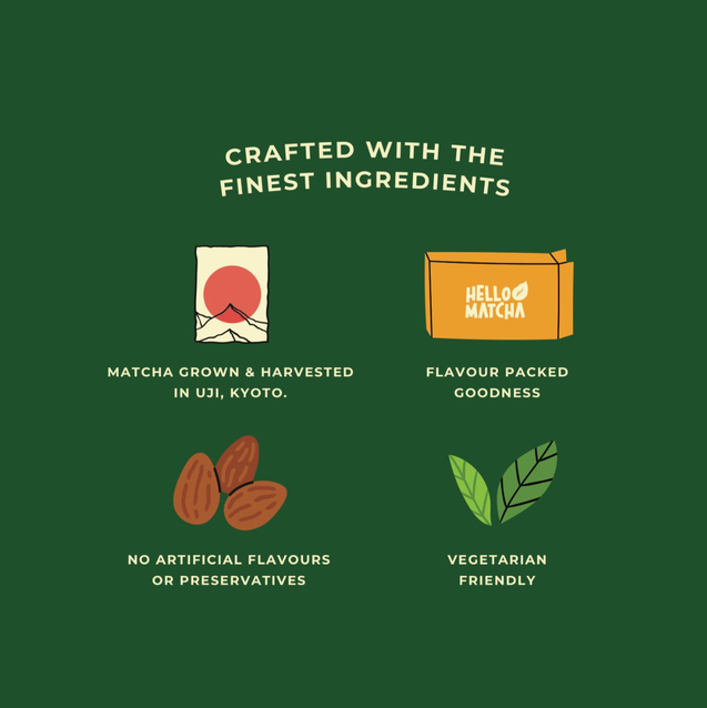 Matcha Almonds Facts