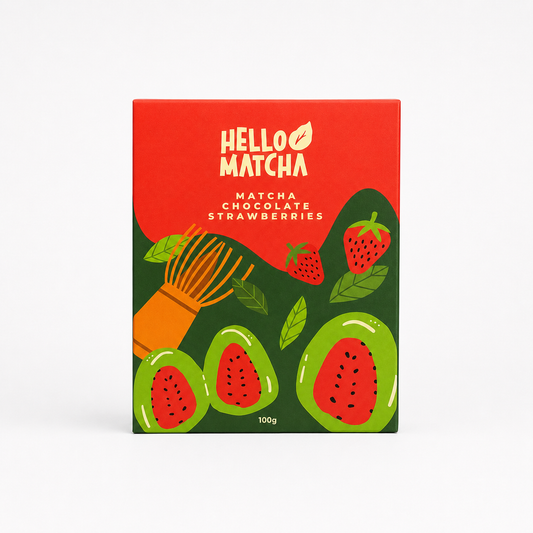 Matcha Chocolate Strawberries