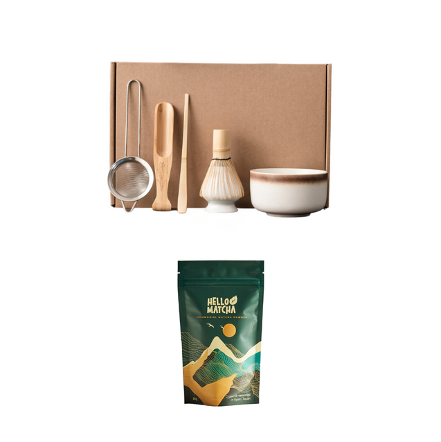 Matcha Set and Ceremonial Matcha