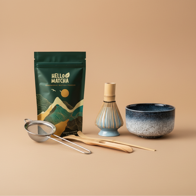 Complete Matcha Set with Powder