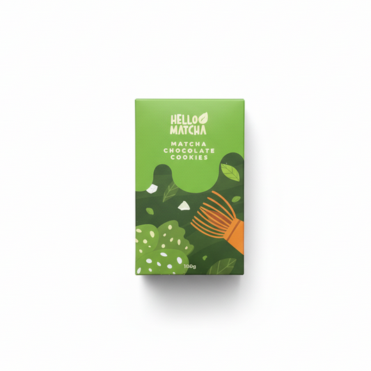 Hello Matcha Chocolate Cookies – Studio Shot