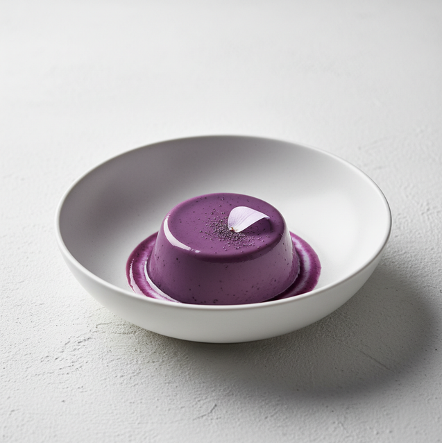 Ube Powder Dessert